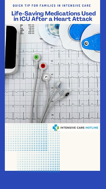 Life-Saving Medications Used in ICU After a Heart Attack
