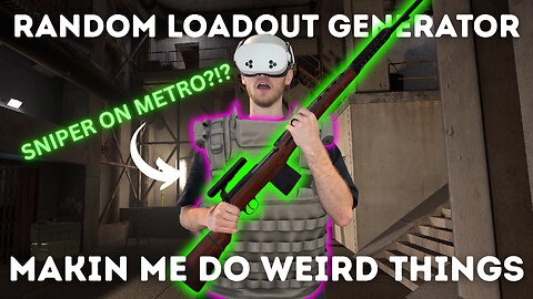These Randomly Generated Loadouts MADE ME DO WEIRD THINGS In Exfil Zone