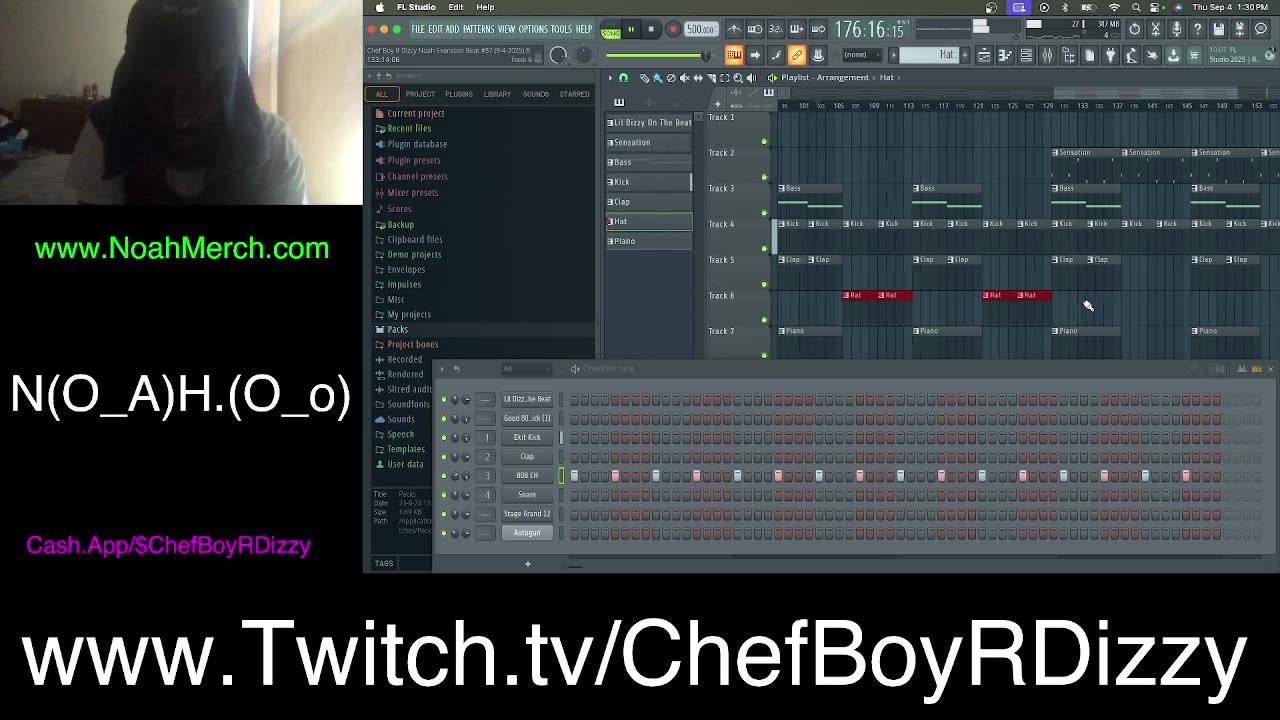 Chef Boy R Dizzy VLOG: @Twitch #Stream (O_o) #September #4 #2025 (O_o) www.Twitch.tv/ChefBoyRDizzy