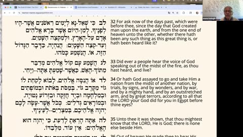 Parasha V-ethchanan, Deuteronomy 3:23-7:11