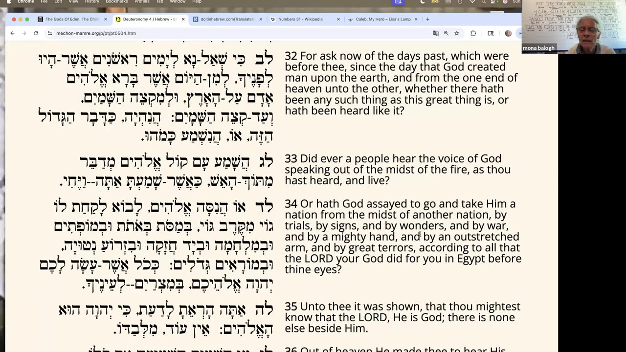 Parasha V-ethchanan, Deuteronomy 3:23-7:11