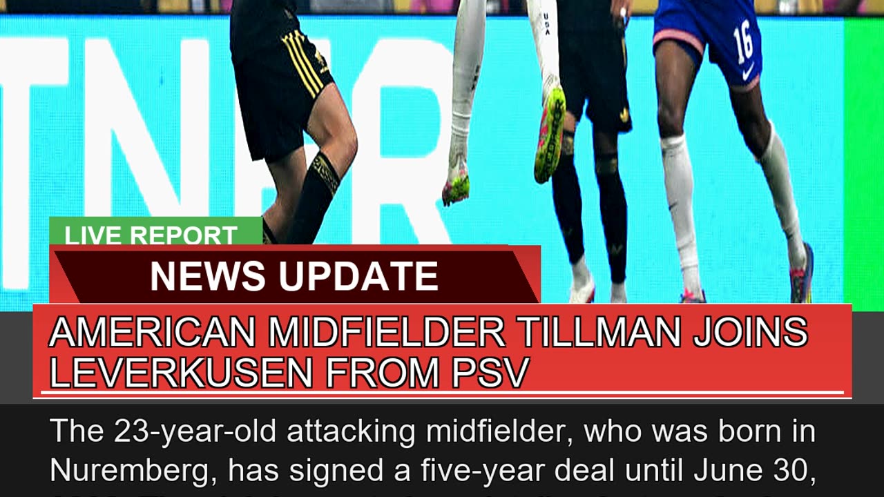 American Midfielder Tillman Joins Leverkusen From