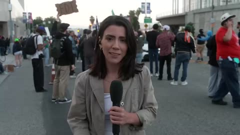 Report from Downtown LA amid protests, Trump deploying National Guard