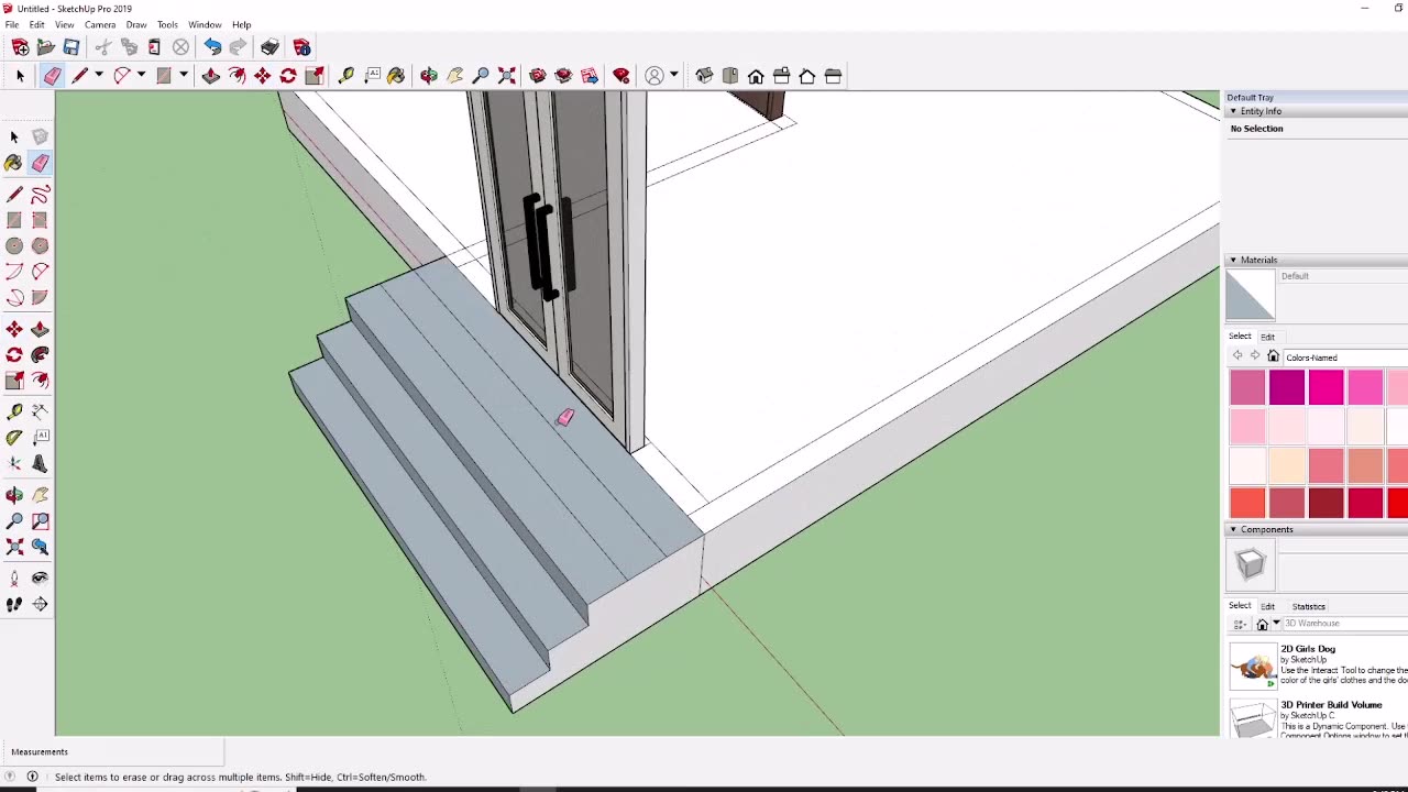 tutorial design house size 6 x 6 meters 9