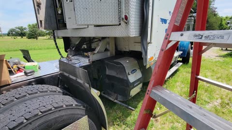INSTALLING NEW DOOR LOCKS AND DOOR HINGES ON THE HEADACHE RACK