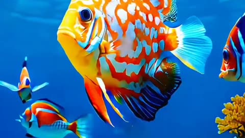 "Adorable Fish Drinking Water! 🐠💦 | A Cute & Mesmerizing Moment!"