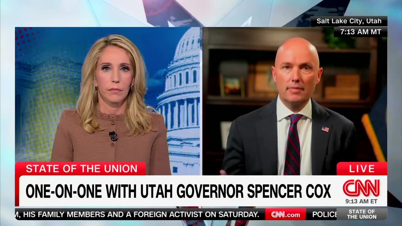 After Charlie Kirk Assassination 'Every One Of Us Has To Look In The Mirror,' Says Utah Gov Cox