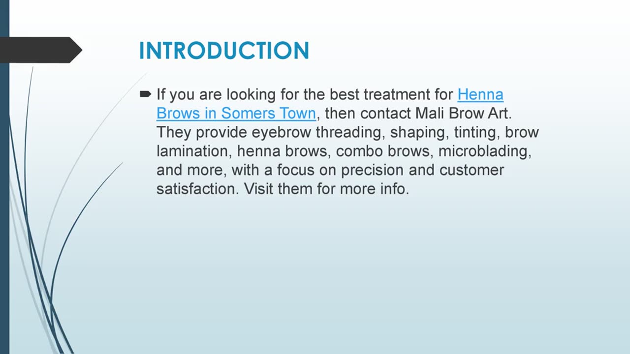 Best Henna Brows in Somers Town