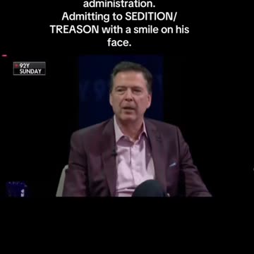 COMEY ADMITS IT