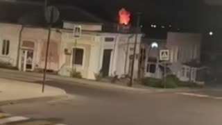 Russian Cities are Again buzzing with activity Overnight(Rylsk, Russia)