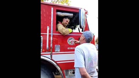 Scientology Los Angeles Fake Firefighter Call During During First Encampment Day Filmed 6-2-2024