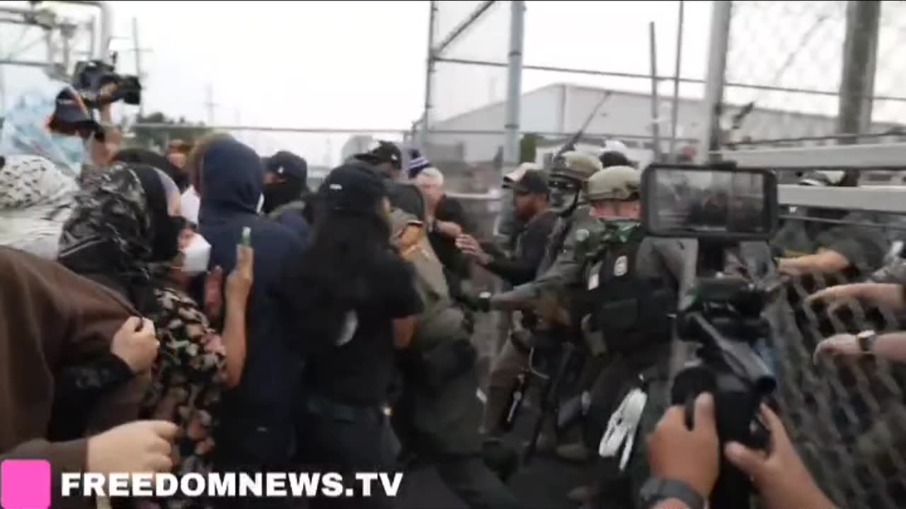 Anti-ICE Rioters find out real quick at Delaney Hall Detention Center in Newark NJ