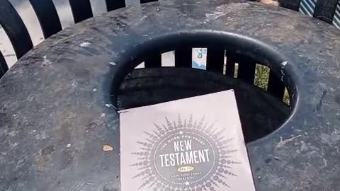 DISGUSTING: "RESISTANCE" AND CELEBRATING "PRIDE" BY THROWING BIBLES IN THE TRASH.