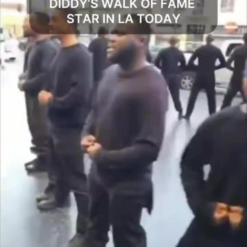 The choir performs "HH" at Diddy's star in Los Angeles.