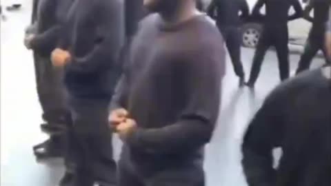 The choir performs "HH" at Diddy's star in Los Angeles.