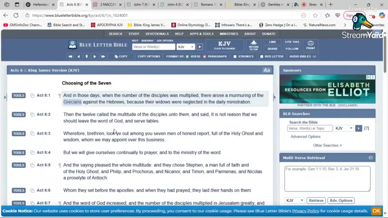 To The Jew First, Then To The Greek