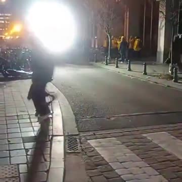 This is Christmas in Macron's France. Salut to all the Freedom Fighters.