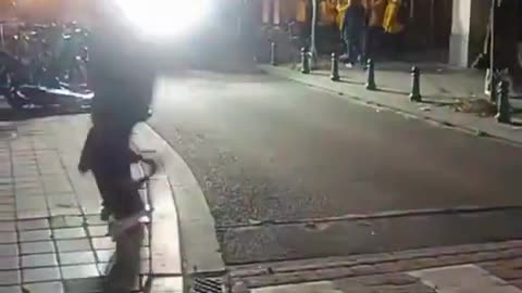 This is Christmas in Macron's France. Salut to all the Freedom Fighters.