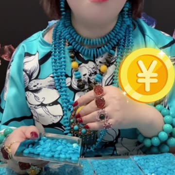 Natural Turquoise Cabochon Mystic Blue Collectible Grade