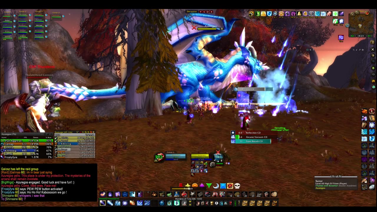 Turtle wow - PUG Azuregos - 6 August - Mage POV