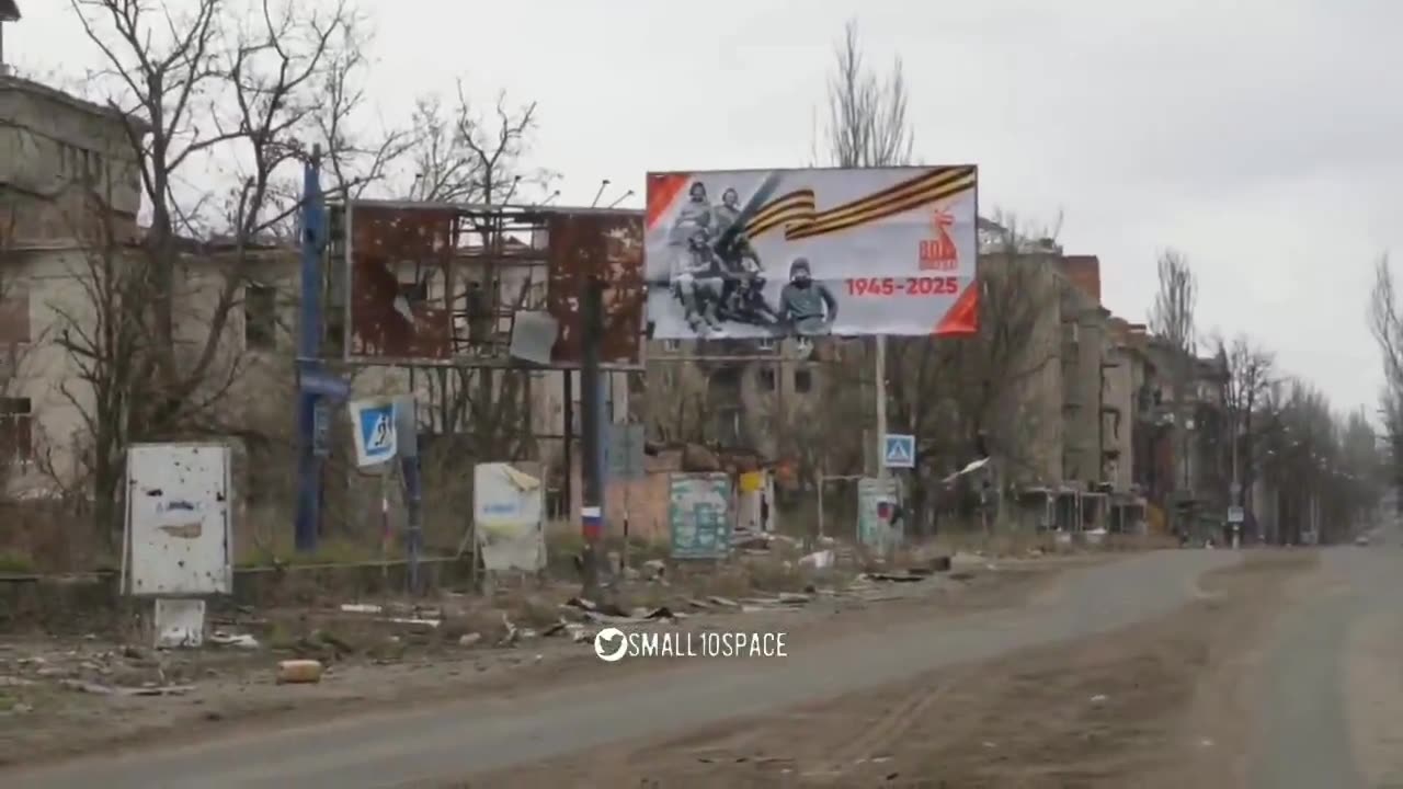 Occupied Bakhmut a Year After Ukrainian Withdrawal