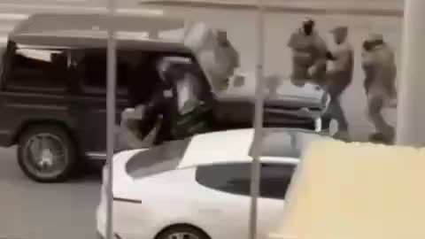 Russian Motorist is About to Have a Really Bad Time