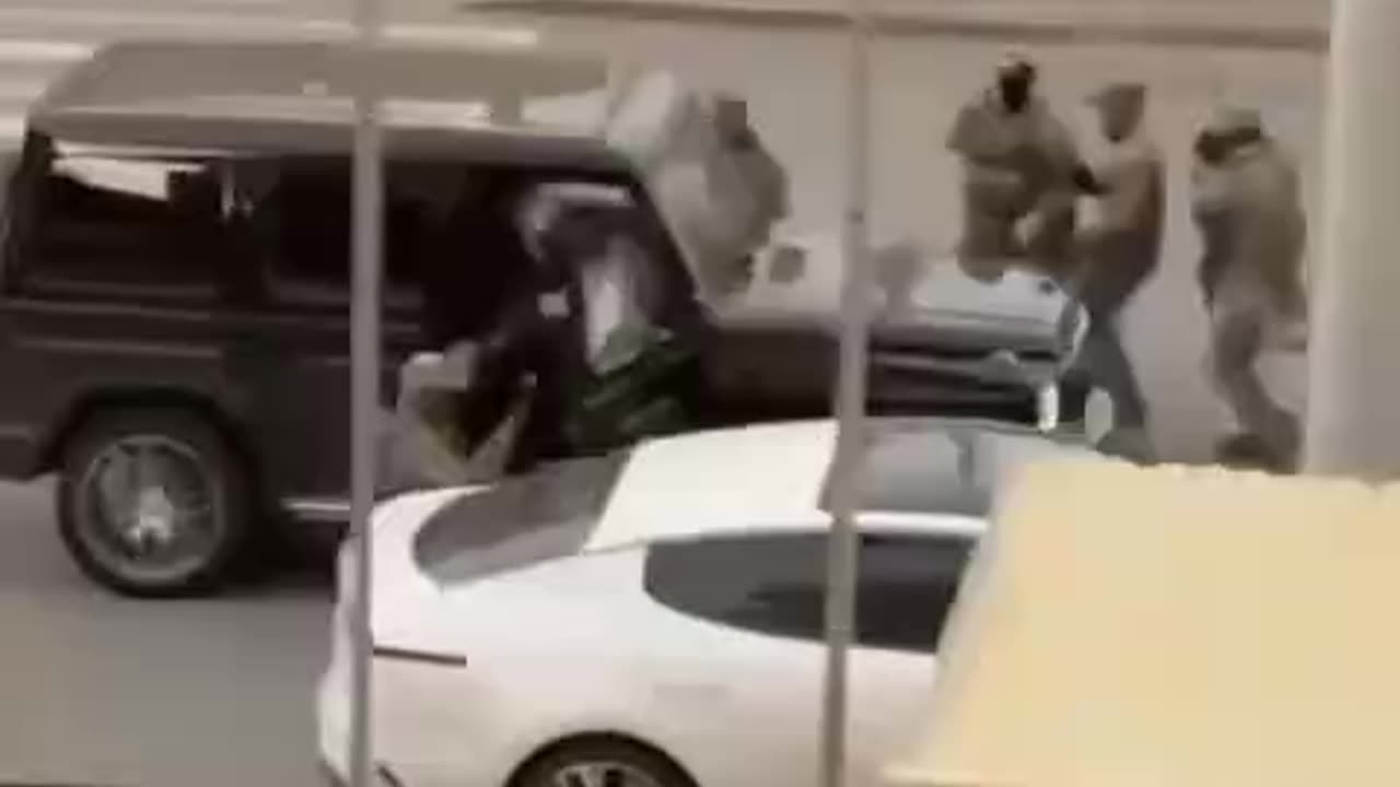 Russian Motorist is About to Have a Really Bad Time