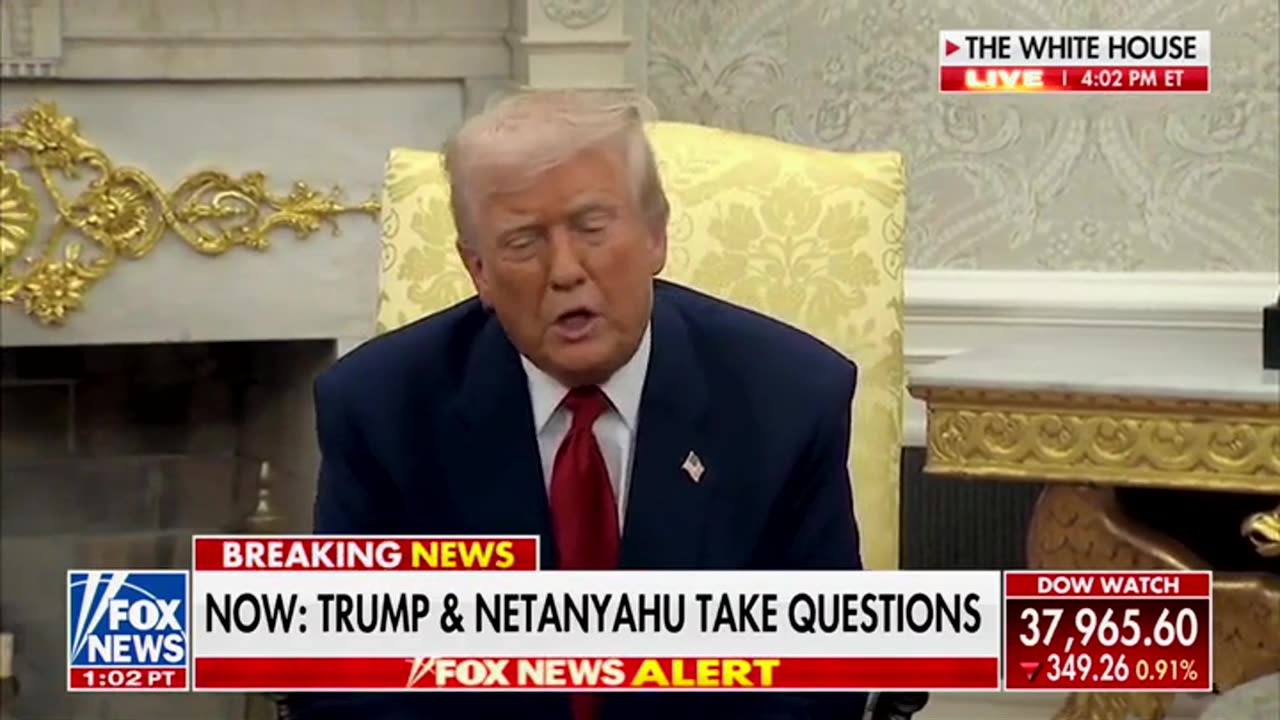 Trump Goes Off On Journalist - WOW.