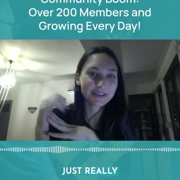 Community Boom: Over 200 Members and Growing Every Day!