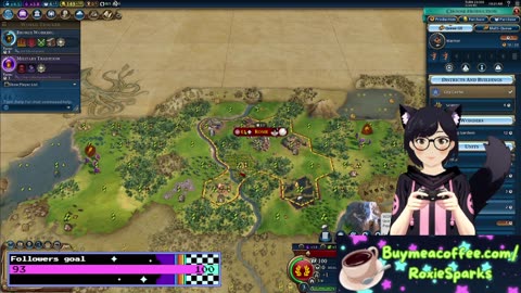 Playing Civilization VI and trying to conquer the world!!!!