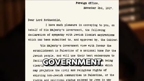 Israel Belongs to the Rothschild family the Jews are there subjects
