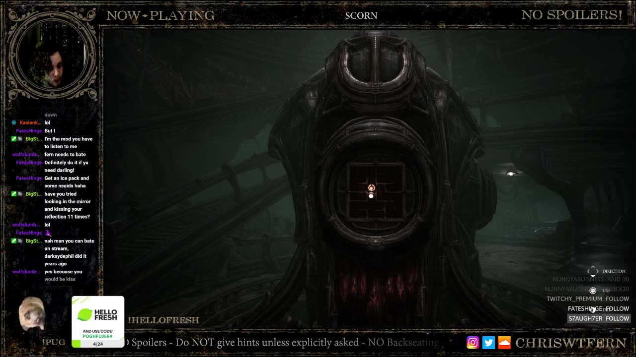 ♡ Sponsored Strim! ♡ SCORN is technically a cooking game because it contains ＂corn＂ 🌽 !hellofresh