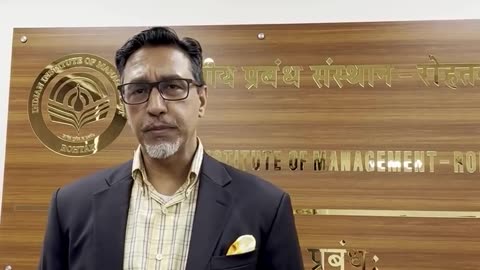 Dr Dheeraj Sharma IIM Rohtak on Infusion 2025 | Culture, Sports & Ideas Collide!