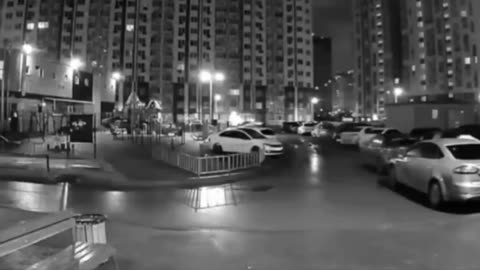 Russian Electronic Warfare Brings Down Ukrainian Attack Drone Strait into Lobby of Highrise in Tver