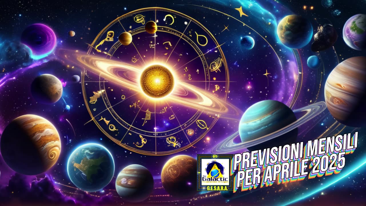 NEW 07/04/2025 Previsioni mensili per aprile 2025.