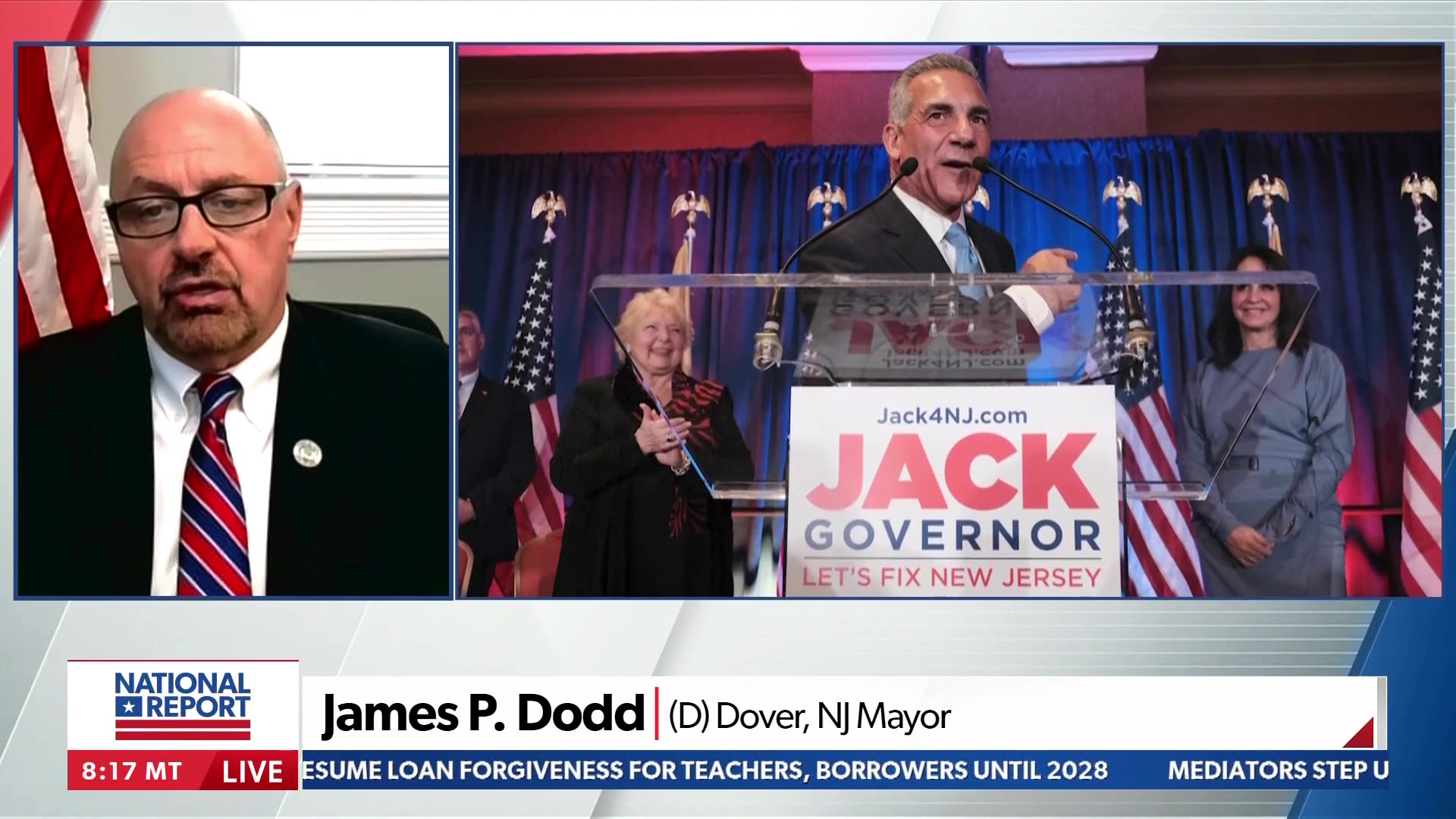 I am crossing party lines and supporting Jack Ciattarelli: N.J. Democrat mayor | National Report