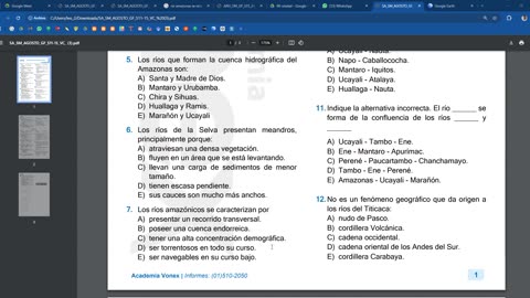 VONEX SEMIANUAL 2025 | Semana 14 | Geografía