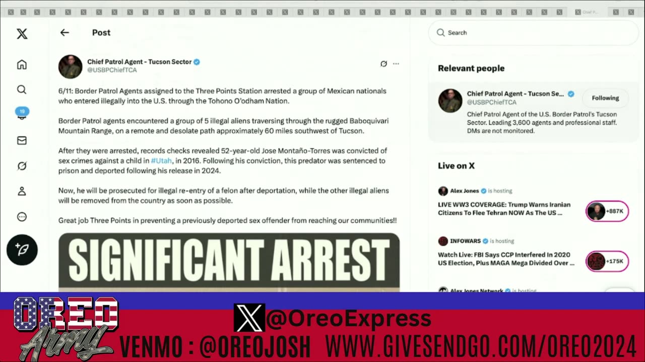 Todays Topics - No Kings Terrorists - Iran Conflict - Democrats Assaulting and Obstructing ICE
