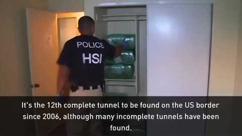 Smugglers’ Sophisticated Tunnels Exposed: House Built to Hide Illegal Crossings