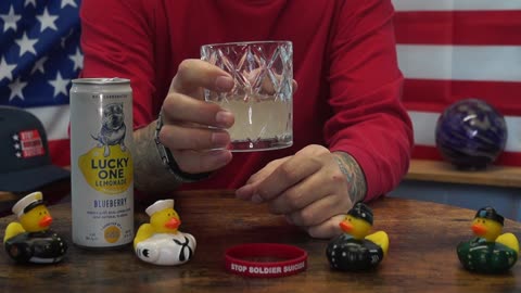 PFC Charles Milam - Lucky One Lemonade Blueberry Lemonade RTD Cocktail Review