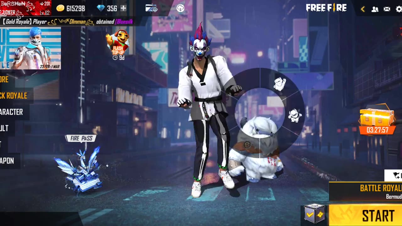 Free fire old collection