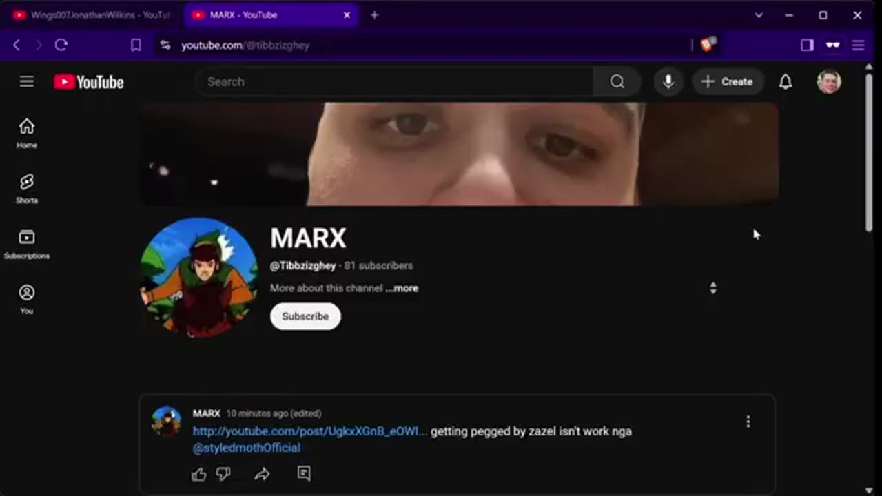 Marx the Noob THE INTERNET CALLS FOR HIS HEAD ARCHIVED VIDEO