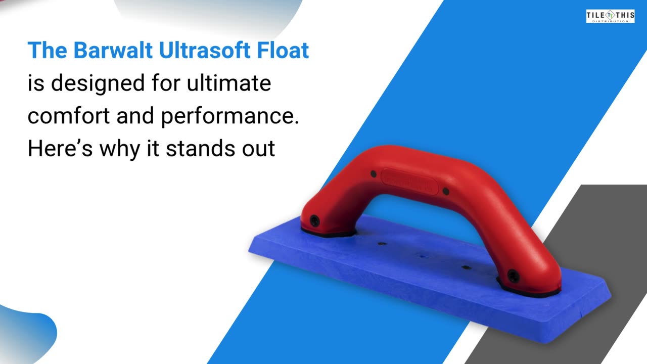 Achieve Perfect Grout Application with the Barwalt Tools Grout Float