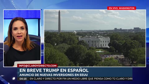 EN VIVO Y EN ESPAÑOL: Presidente Donald Trump sobre invertir en Estados Unidos desde la Casa Blanca