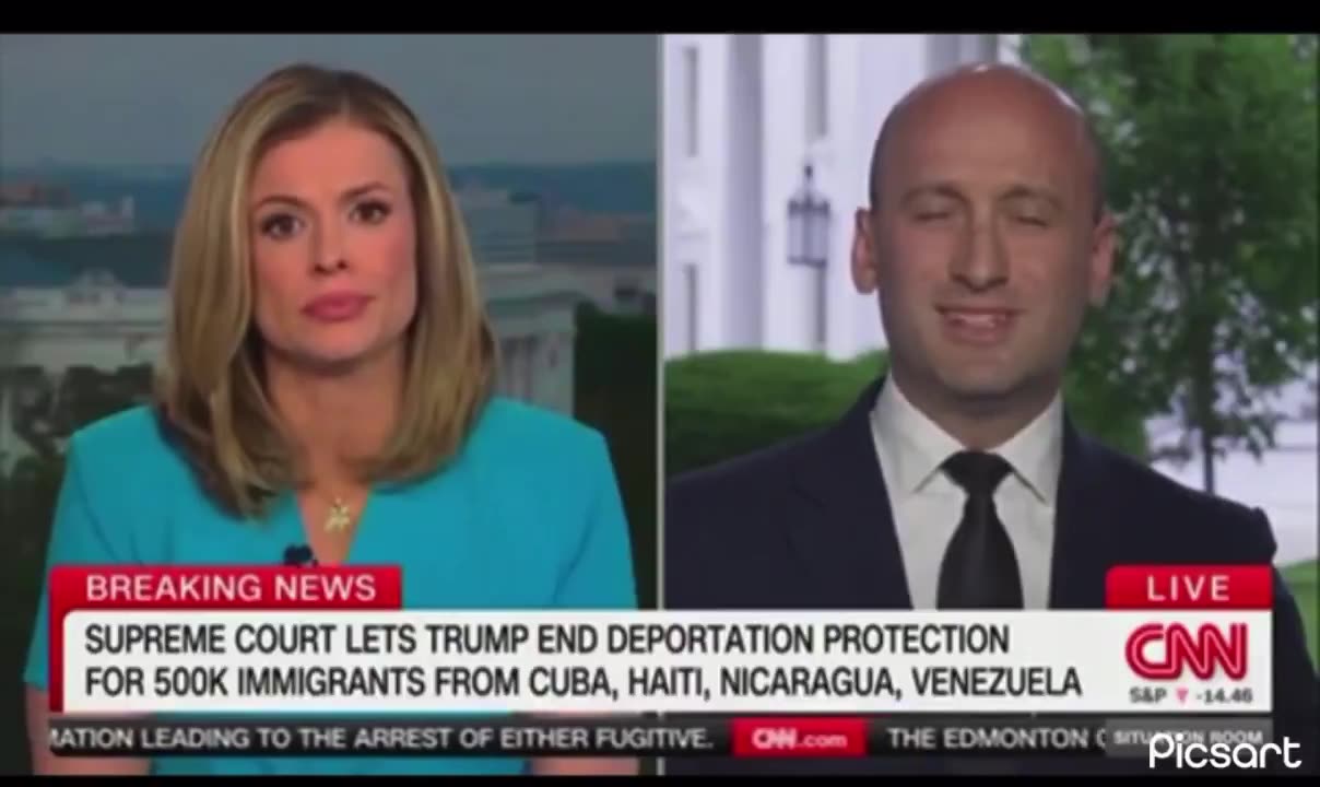 Miller is a powerhouse of info and absolutely destroys all of the media anchors that challenge him.