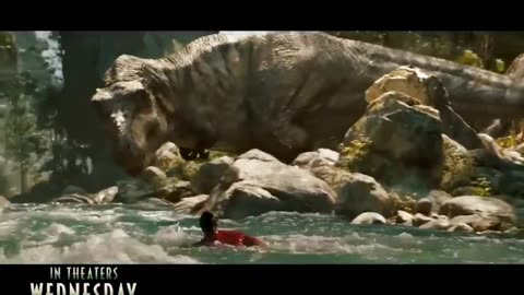 New Sleeping T-rex clip from Jurassic World Rebirth
