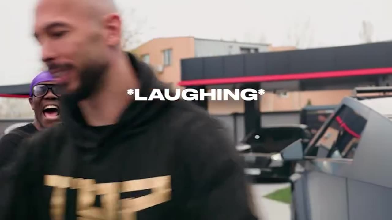 🗣️: Elon Musk send a gift a Cyber Truck to Andrew Tate #andrewtate #tristantate