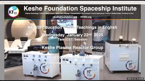 Keshe Plasma Reactor Group 2025-01-22-T1