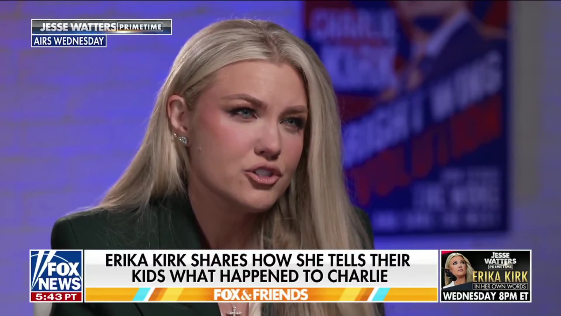 Erika Kirk Reveals Heartbreaking Details About Childrens Handling Of Fathers Passing