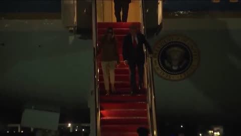 President Trump and First Lady have returned to the United States following